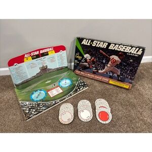 GAME SET: 1968 No. 183 Cadaco All-Star Baseball Original Cadaco 63 Discs Vintage